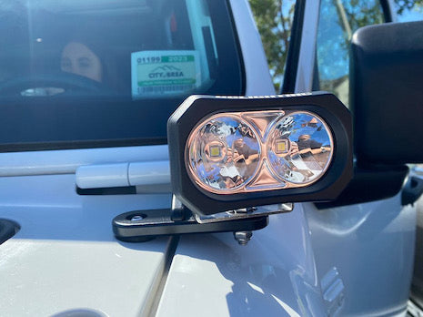 Jeep Wrangler 17+ Pillar / Cowl Mounts JL &amp; JT