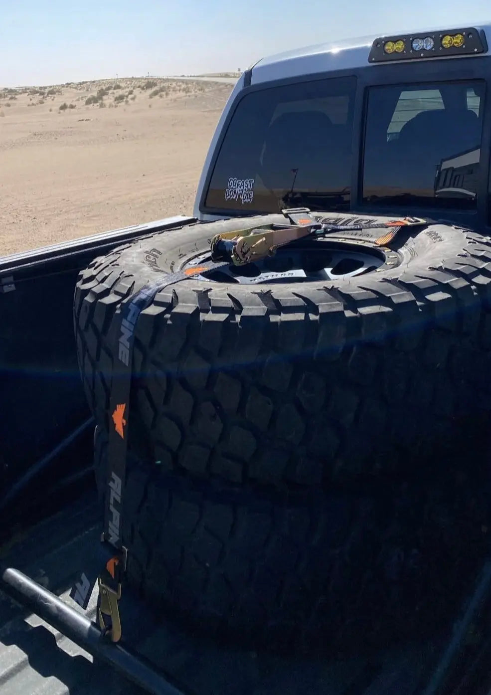 2" Black OG Y Strap Alpine Offroad
