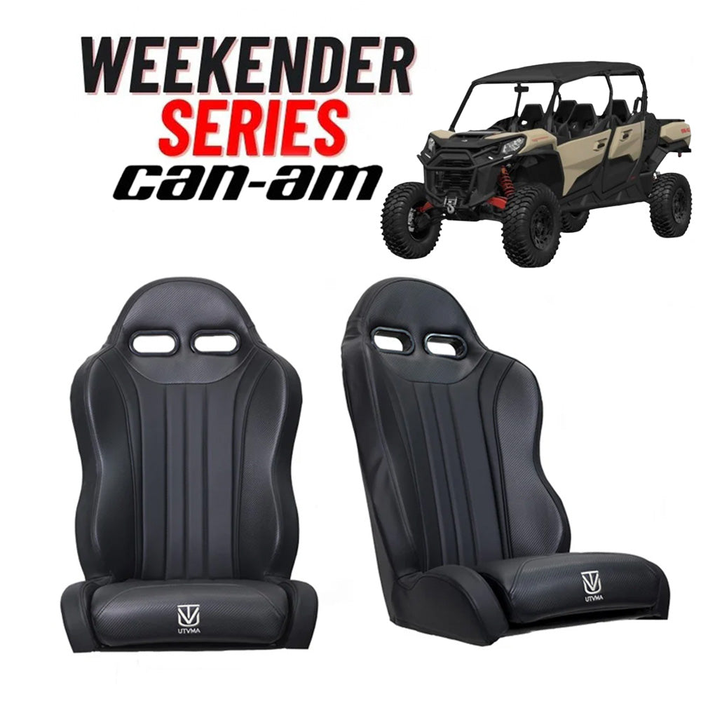"Weekender" Series Pair of Front Suspension Bucket Seats Commander MAX (2021-2025)