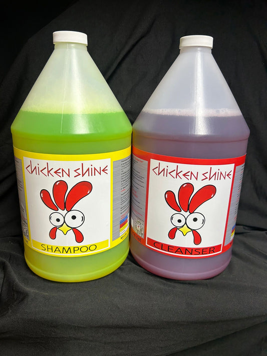 Chicken Shine Cleanser and Shampoo Combo