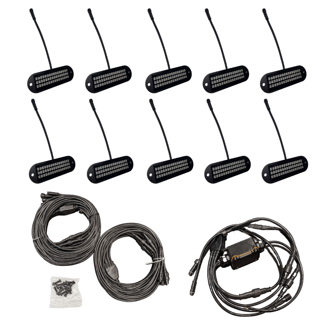 R1 Industries XL LED Rock Lights (10-Pod)