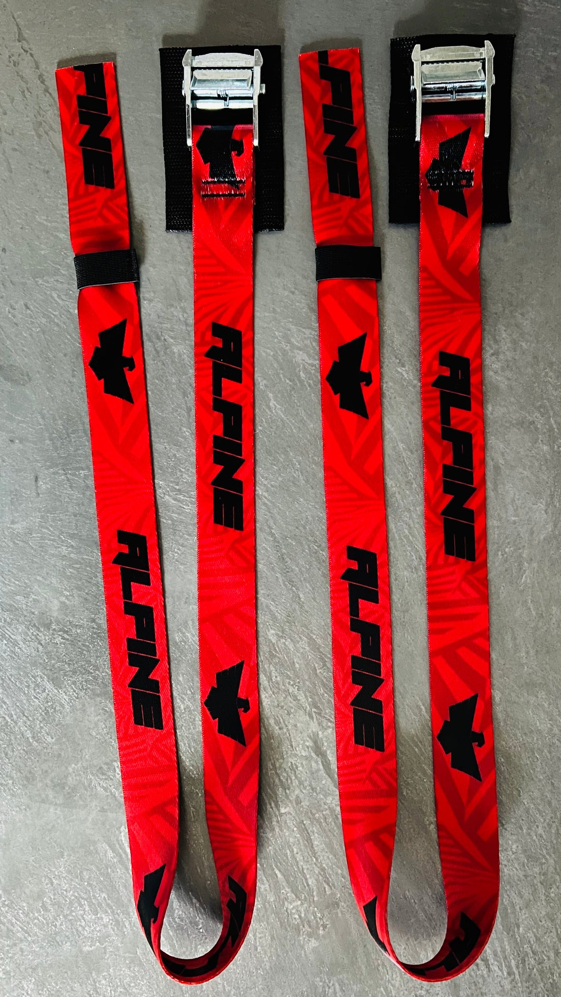 Jack Straps(Pair)- Red Dazzle Alpine Offroad