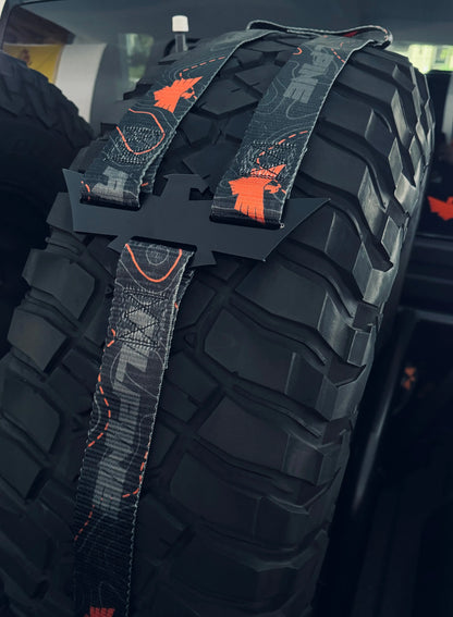 Alpine Double Eagle Strap- Orange Topo (single strap) Alpine Offroad