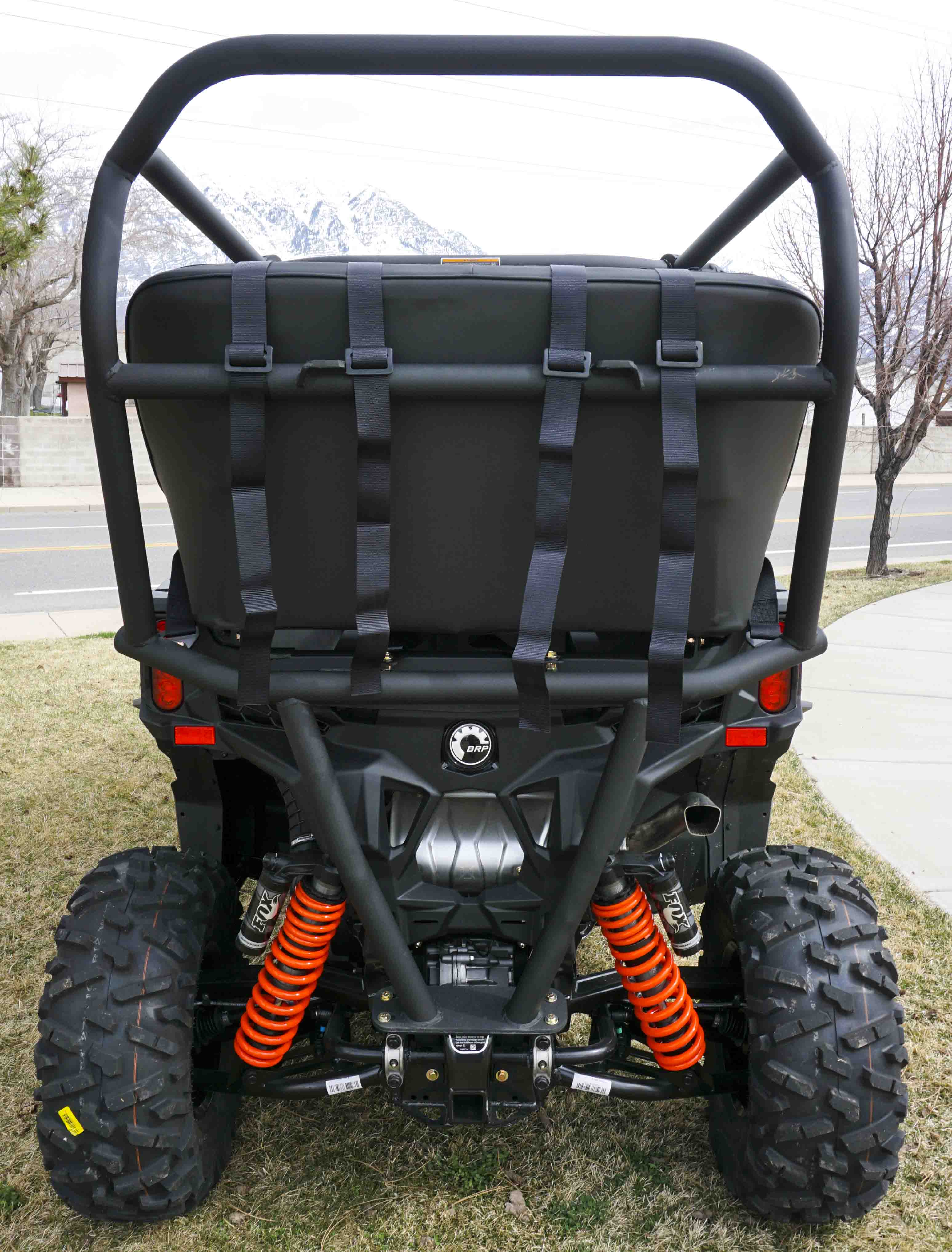 Maverick Sport / Maverick Sport Max Rear Bench and Roll Cage Kit (2018-2026)