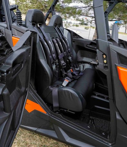 Maverick Sport Max Rear Bench with Harnesses (2019+)