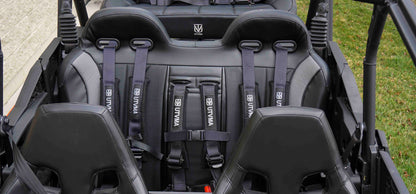 Maverick Sport Max Rear Bench with Harnesses (2019+)