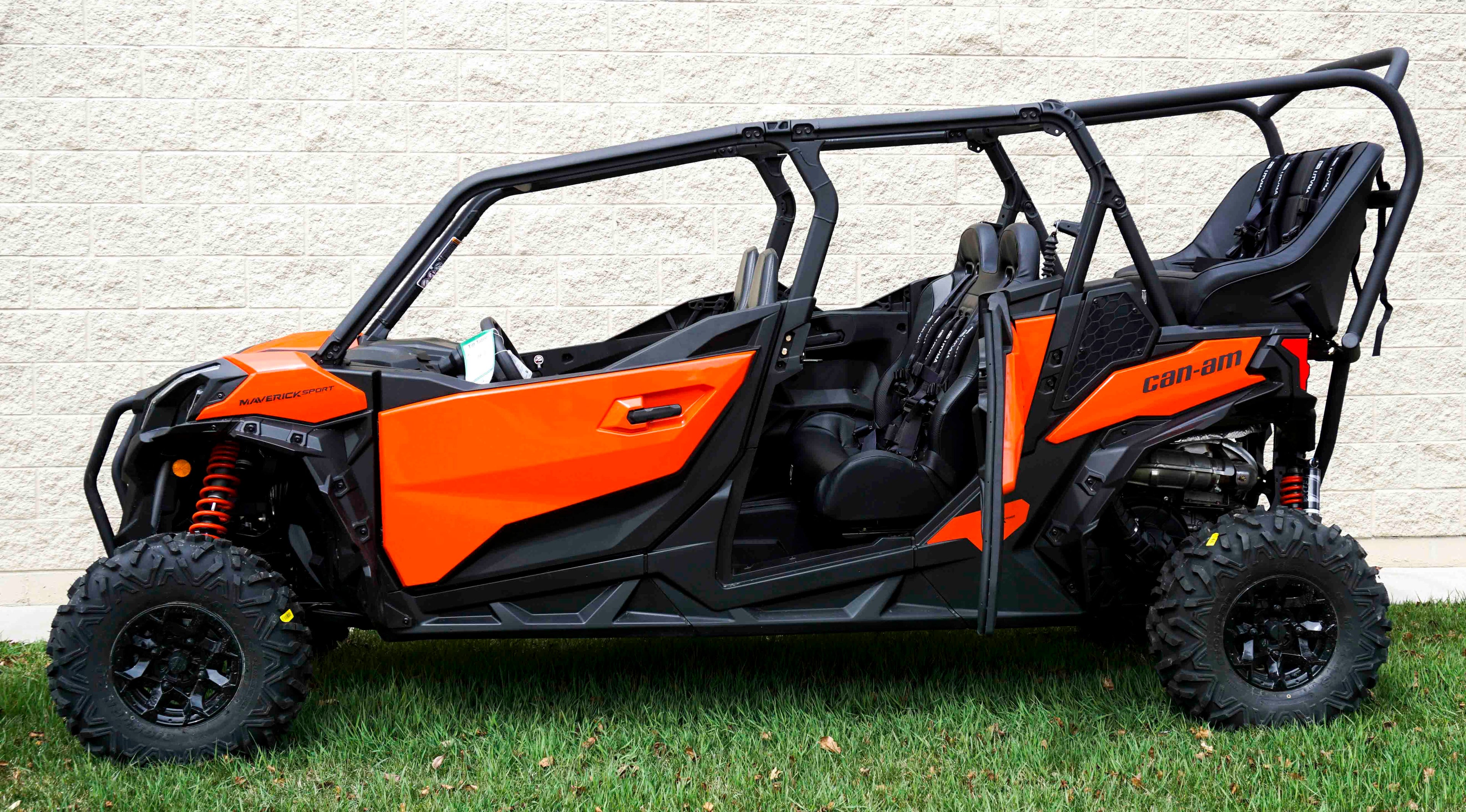 Maverick Sport / Maverick Sport Max Rear Bench and Roll Cage Kit (2018-2026)