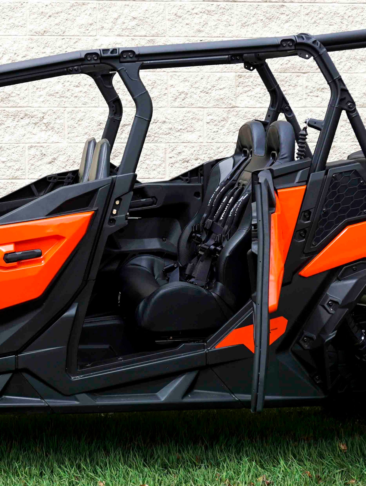 Maverick Sport Max Rear Bench with Harnesses (2019+)
