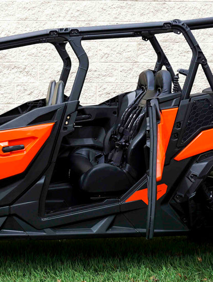 Maverick Sport Max Rear Bench with Harnesses (2019+)