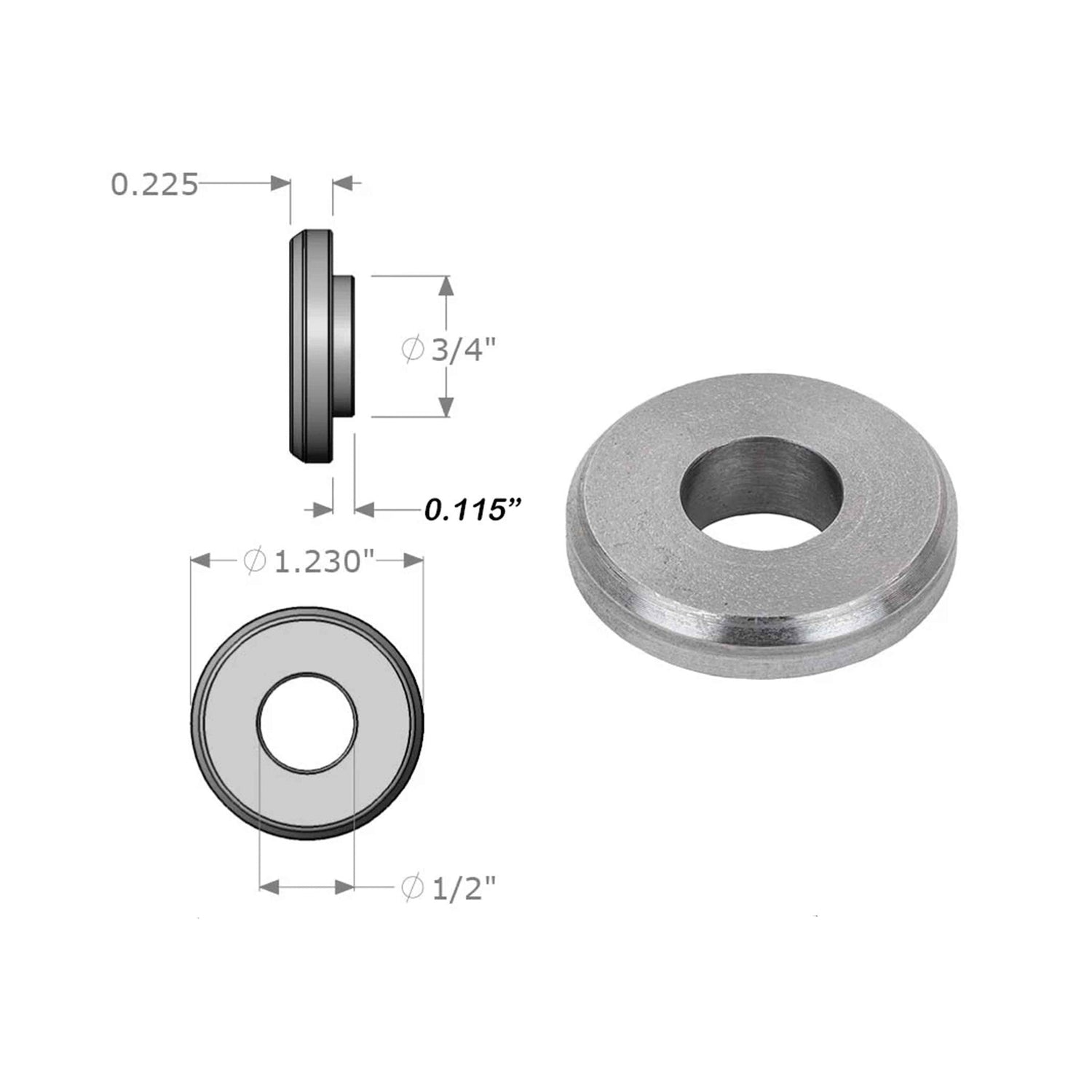 Machined Weld Washers