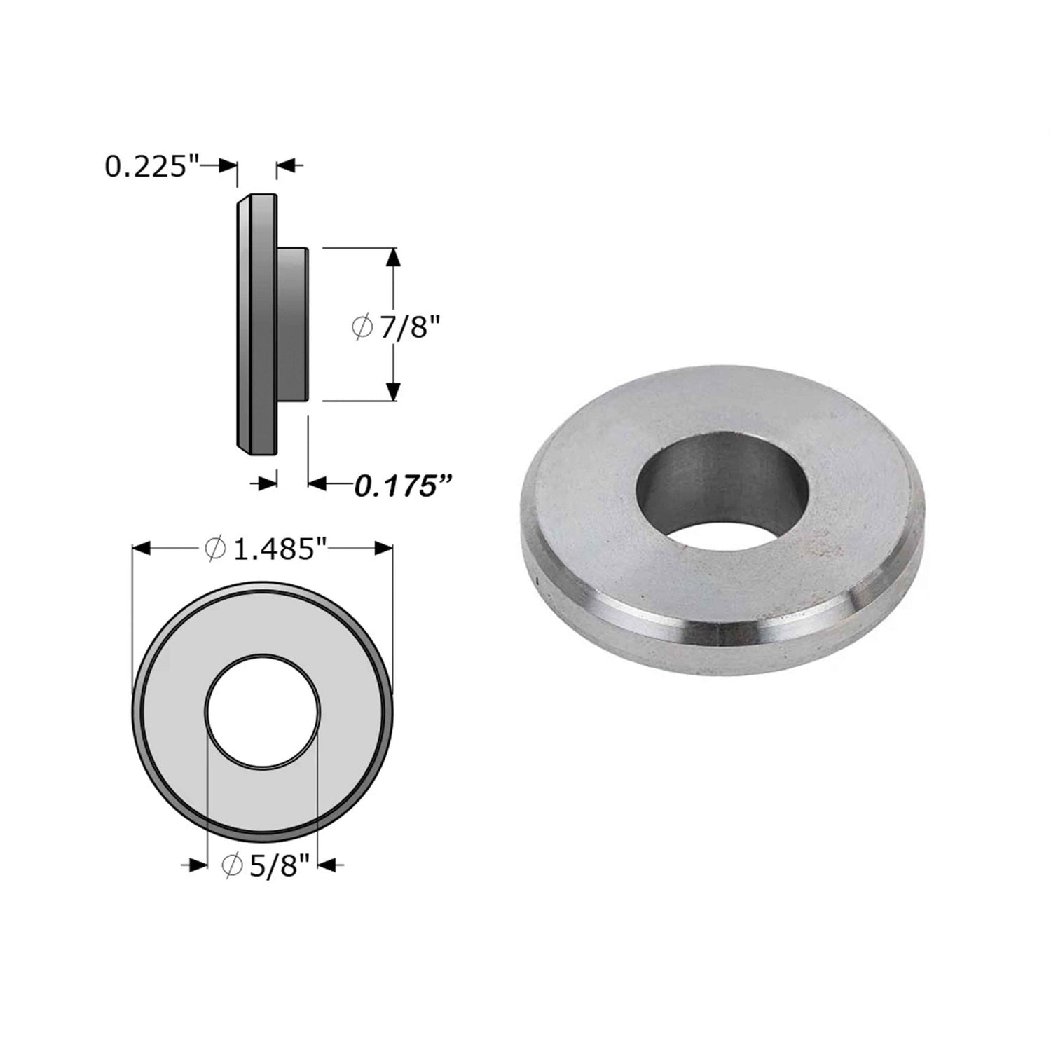 Machined Weld Washers