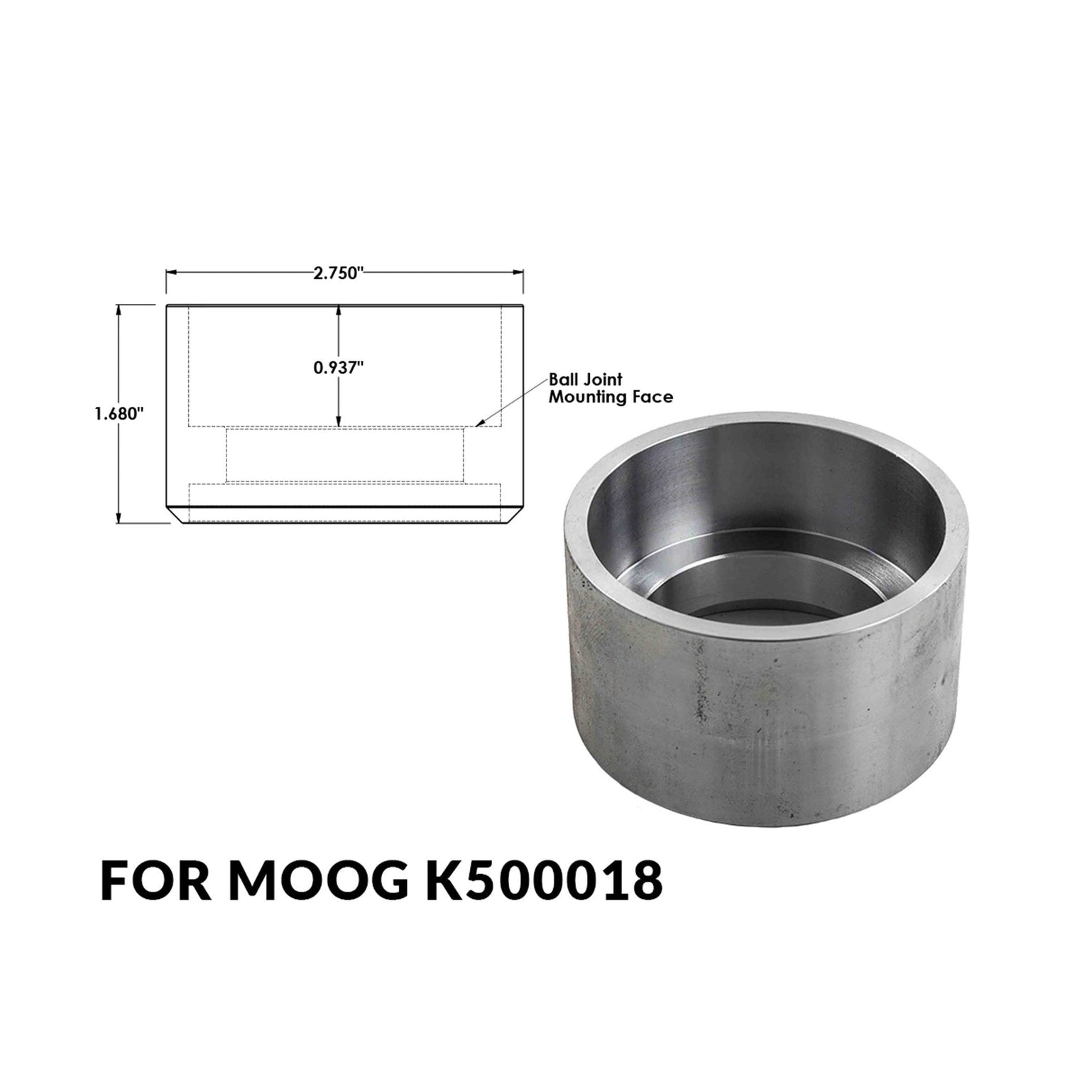 Upper Arm Ball Joint Cups