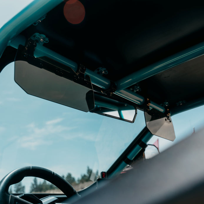 12" Chupacabra Offroad Sun Visors – Driver &amp; Passenger