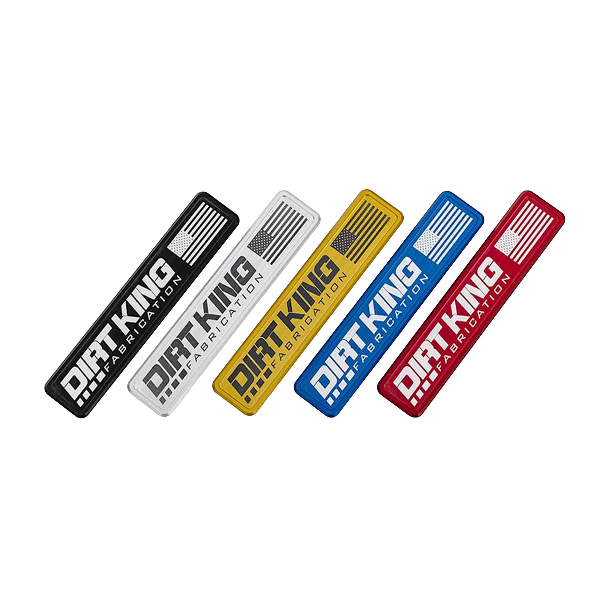 Upper Arm Machined Logo Plates