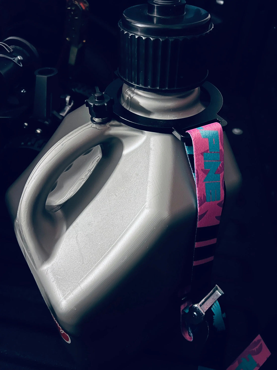 Ring Fuel Jug Strap- Miami Nights Alpine Offroad