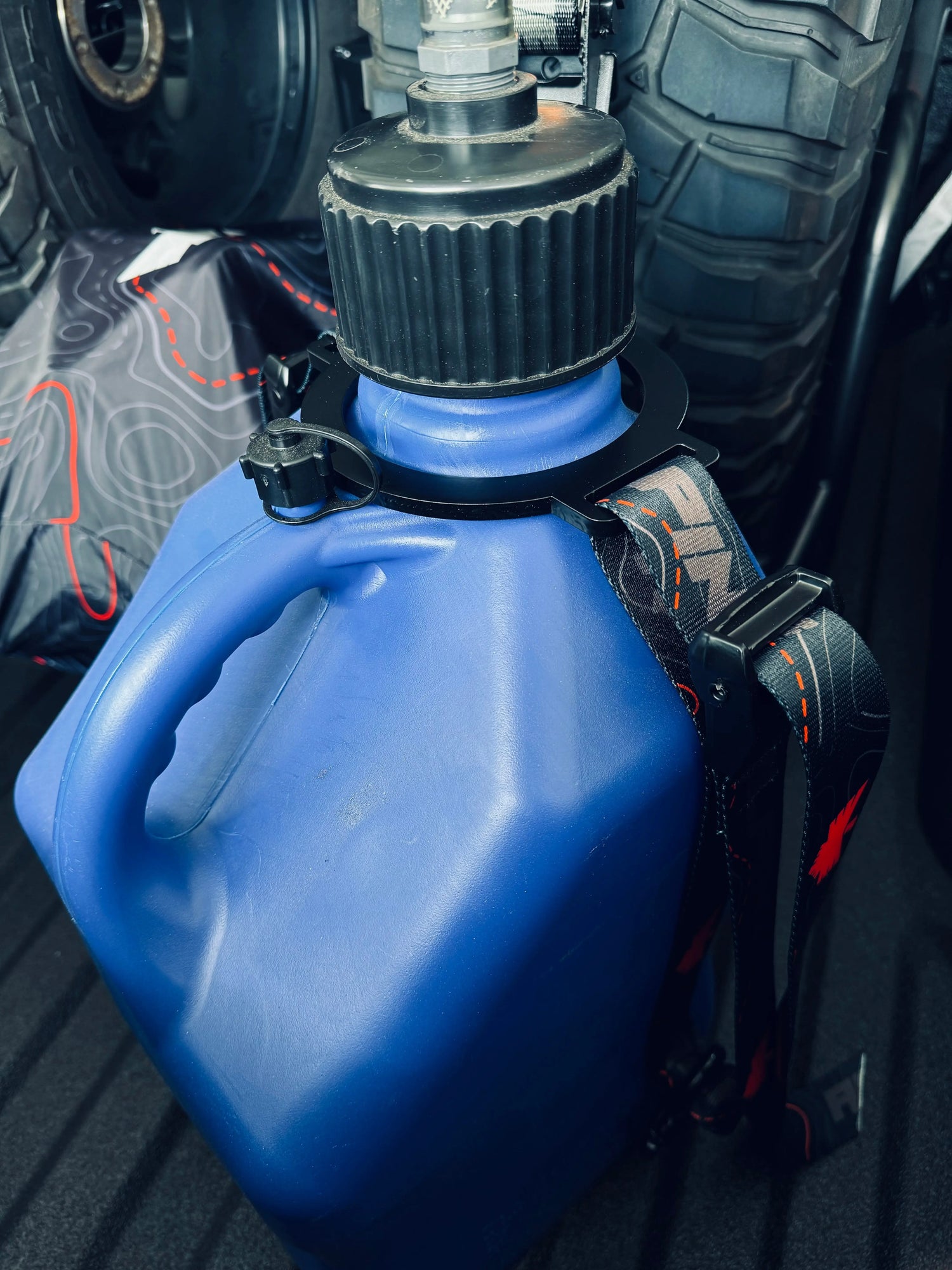 Ring Fuel Jug Strap- Orange Topo Alpine Offroad