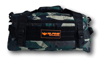 Woodland Camo Tactical Duffle Bag Alpine Offroad