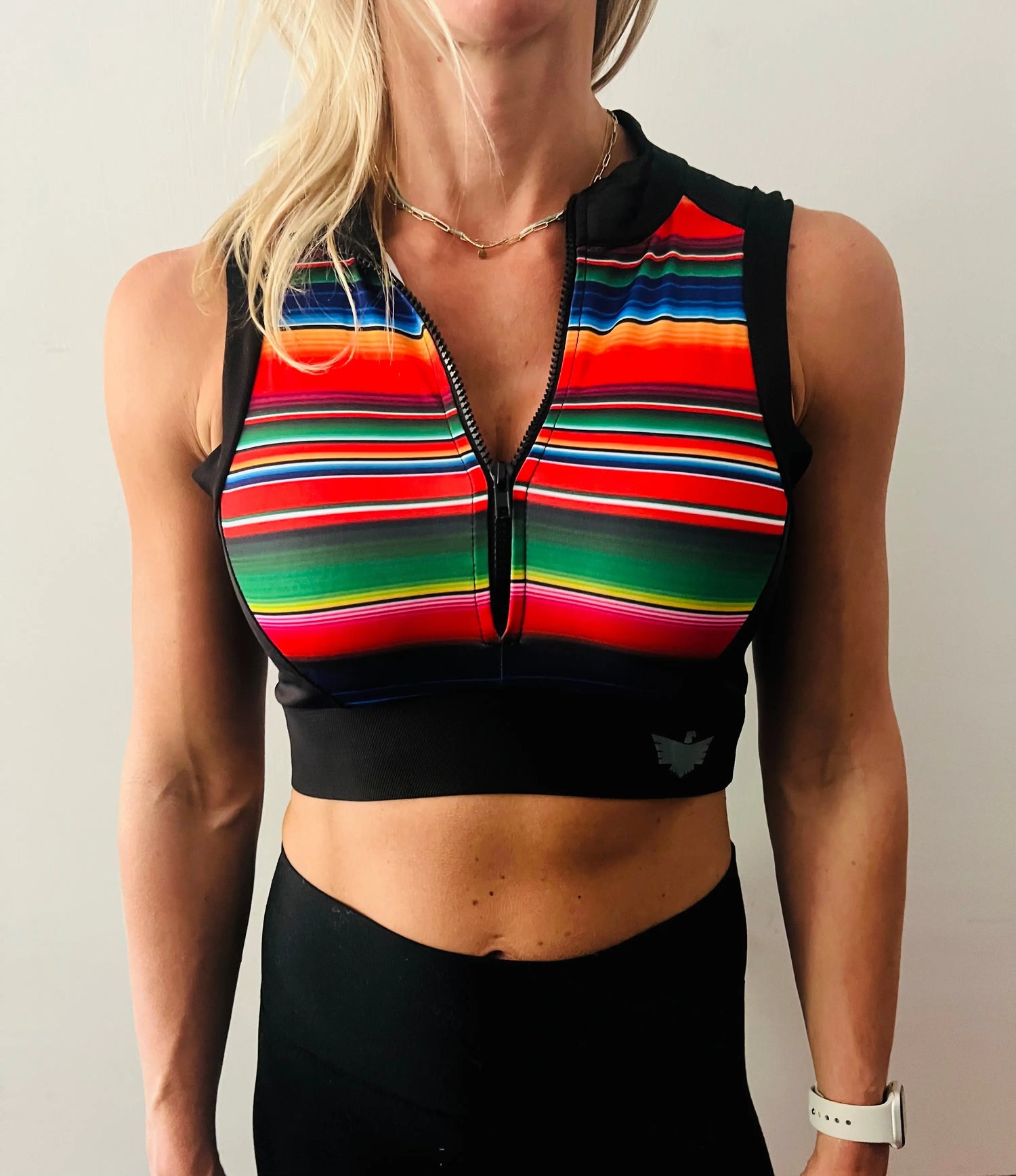 Clearance Baja Women’s Zip Crop Top Alpine Offroad