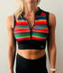 Clearance Baja Women’s Zip Crop Top Alpine Offroad