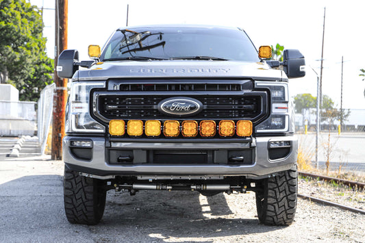 2011+ F250 / F350 Superduty 8 Light Bumper Mount Kit