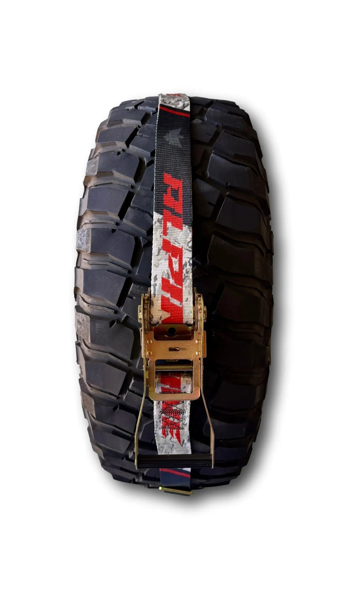 Recon Tire Tie Down (Single Strap) Alpine Offroad