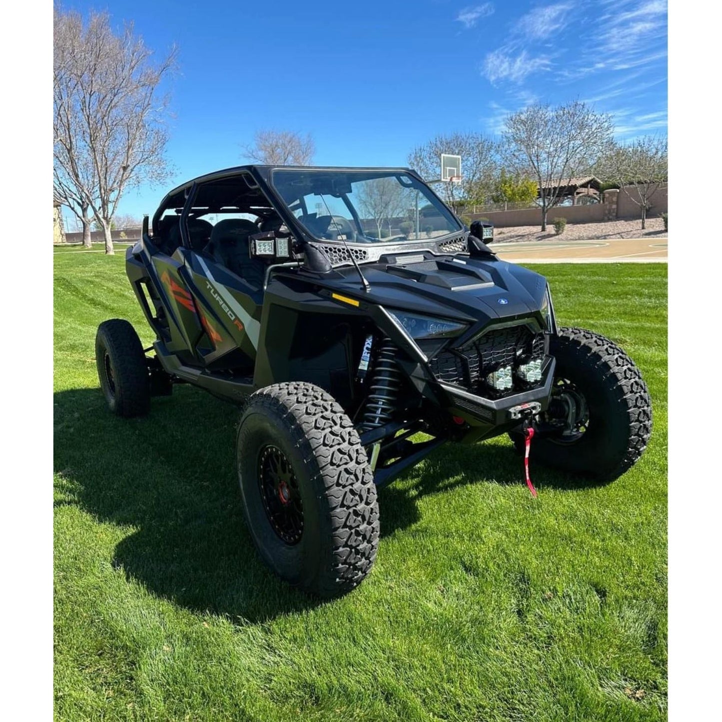 2020-2024 Polaris PRO XP/Turbo R/ Pro R 2 Full Glass Windshield - Two Vent