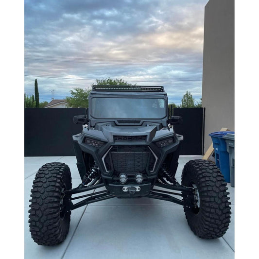 Moto Armor - 2018-2021 Polaris RZR TURBO S Model Full Glass Windshield
