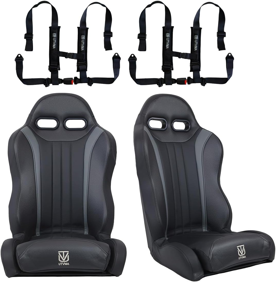 "Weekender" Series Pair of Front Suspension Bucket Seats Maverick X3 2 or 4 Seater (2017+)