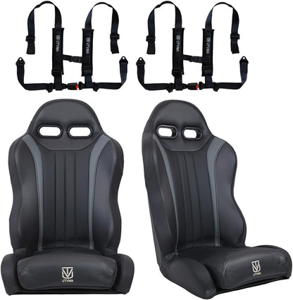 "Weekender" Series Pair of Front Suspension Bucket Seats Maverick X3 2 or 4 Seater (2017+)