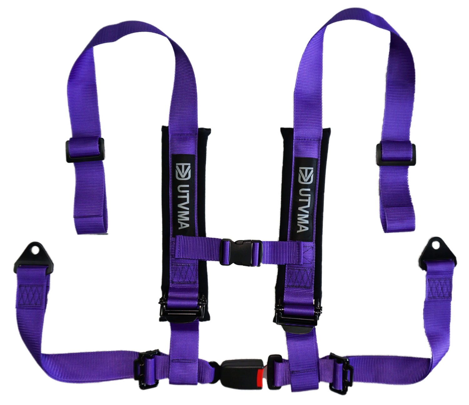 RZR 4-Point Harness Seat Pass Through Kit (2 Seats) with Override Clip
