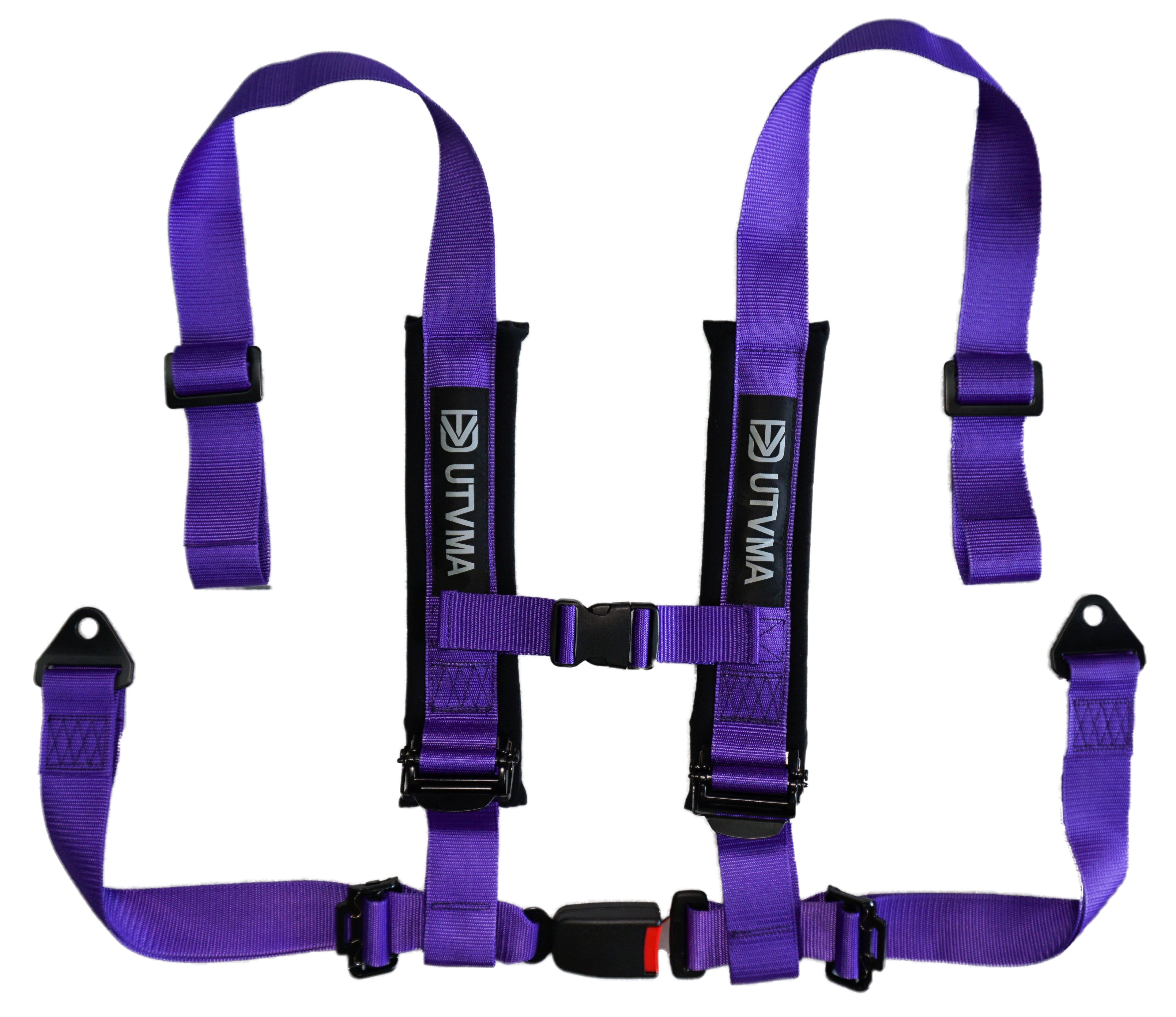 RZR 4-Point Harness Seat Pass Through Kit (2 Seats) with Override Clip