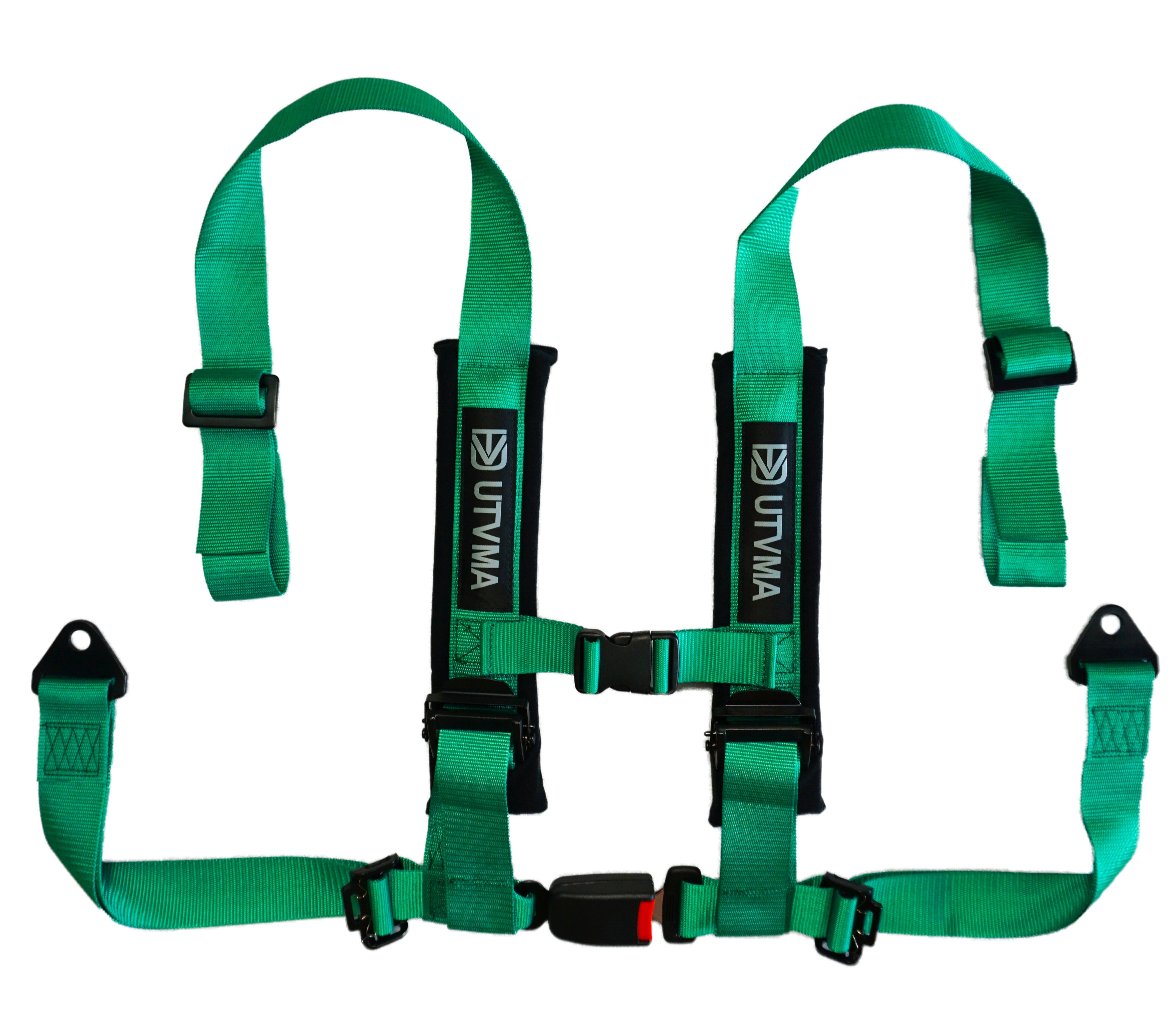 RZR 4-Point Harness Seat Pass Through Kit (2 Seats) with Override Clip