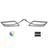187 Style Talon Halos w/ Control Harness 5150 Whips