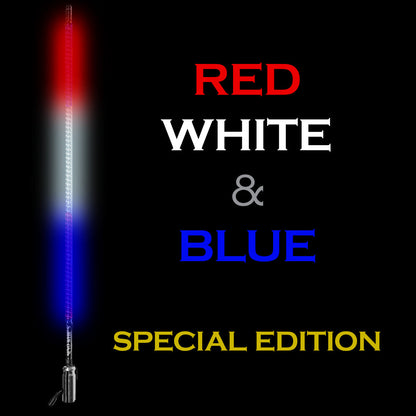 Red, White, &amp; Blue Hyper Whip 5150 Whips