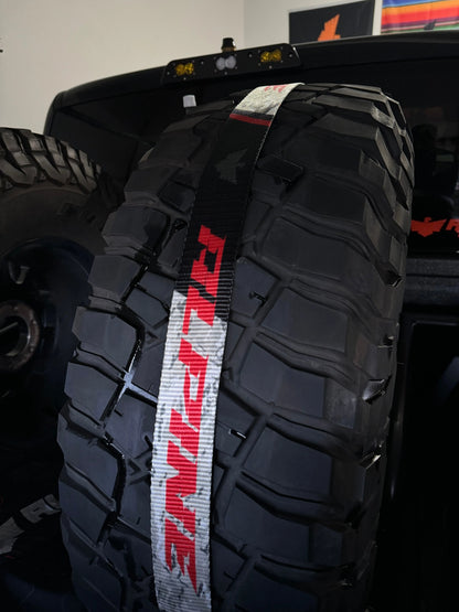 Recon Tire Tie Down (Single Strap) Alpine Offroad