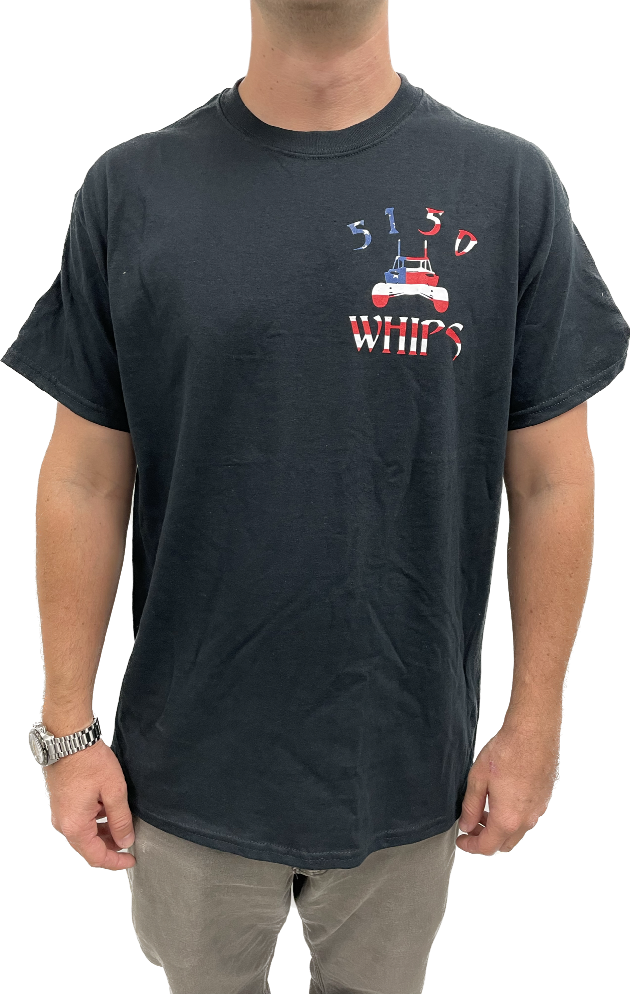 5150 T-Shirt Black RWB Logo 5150 Whips