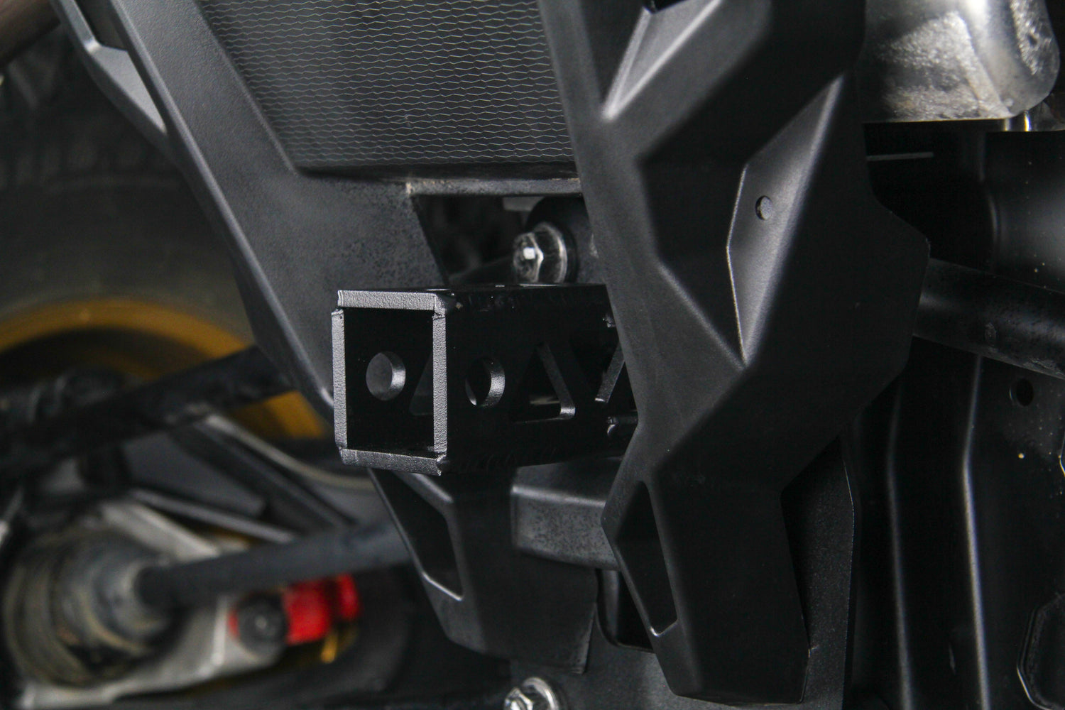 FastLab RZR Turbo R &amp; Pro R Radius Rod Hitch Pull Plate