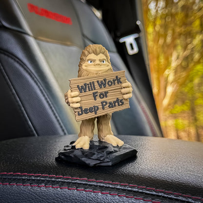 Will Work for Parts! Bigfoot Deskmate