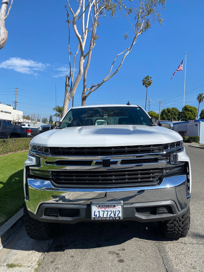 2019+ Silverado Ditch Light Pillar Brackets