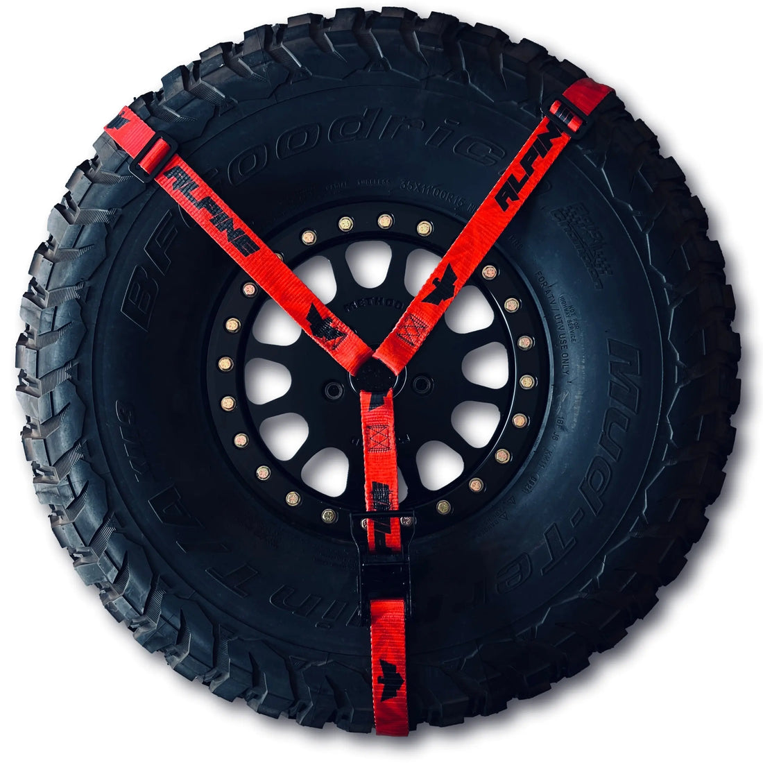 1.5" Y STRAP- RED DAZZLE Alpine Offroad