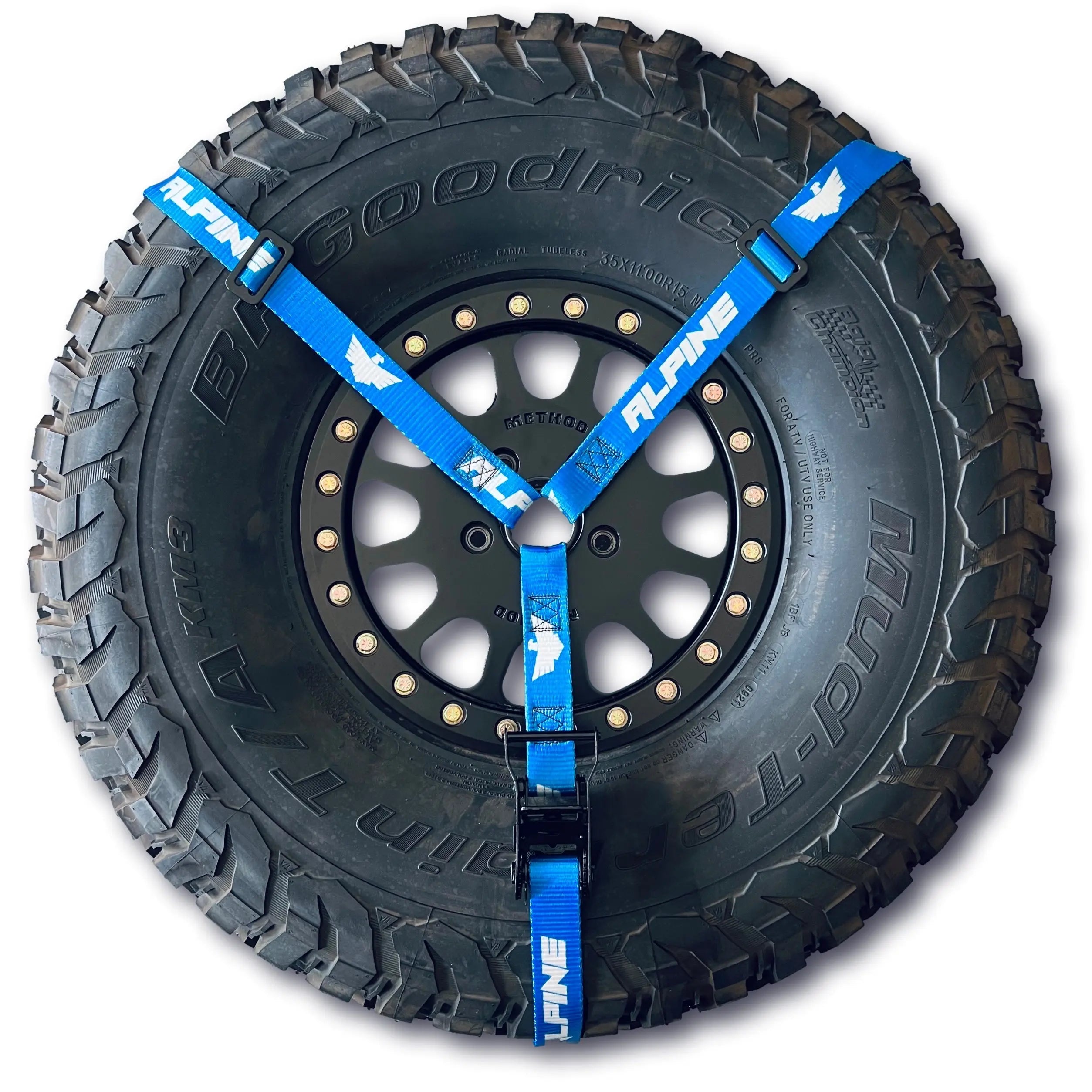 1.5" Y STRAP-BLUE Alpine Offroad