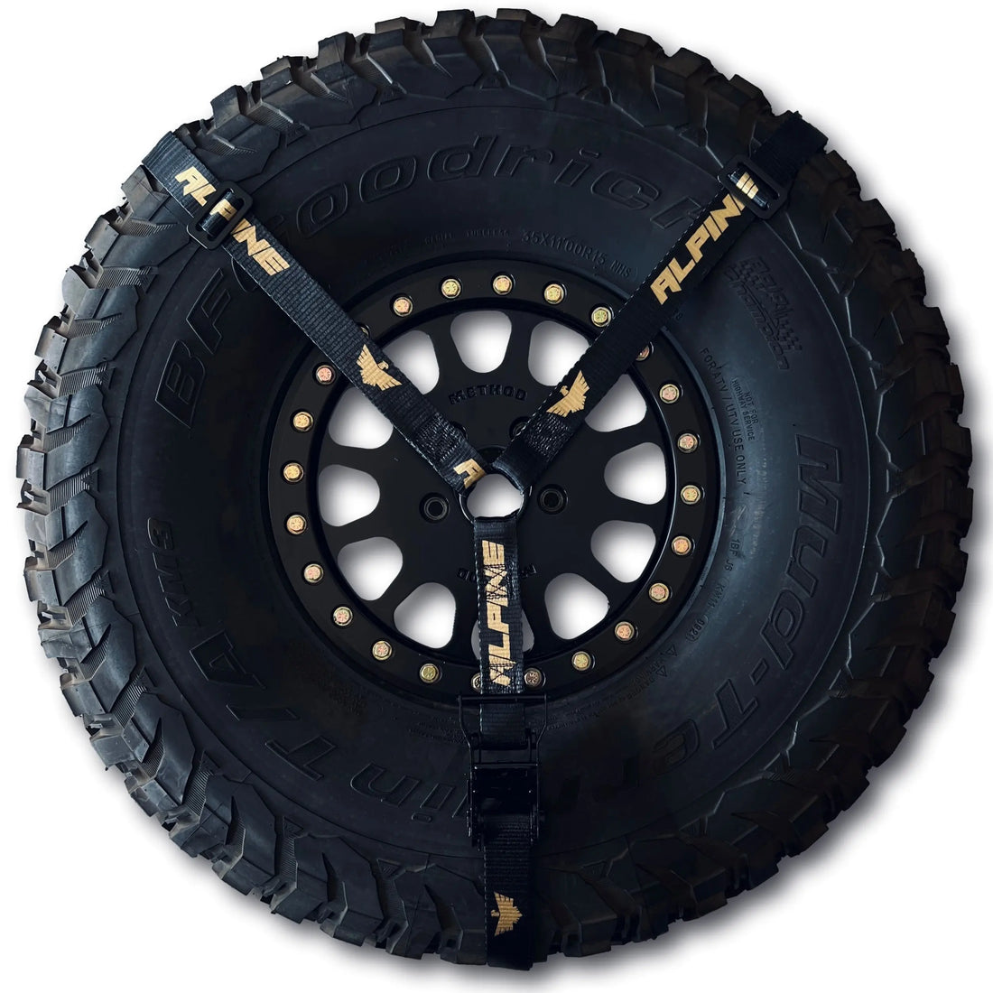 1.5" Y STRAP-GOLD Alpine Offroad