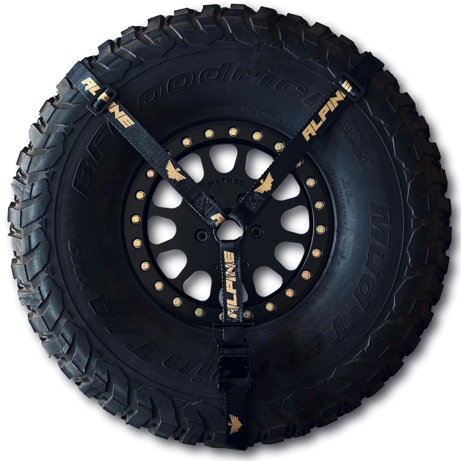 1.5" Y STRAP-GOLD Alpine Offroad