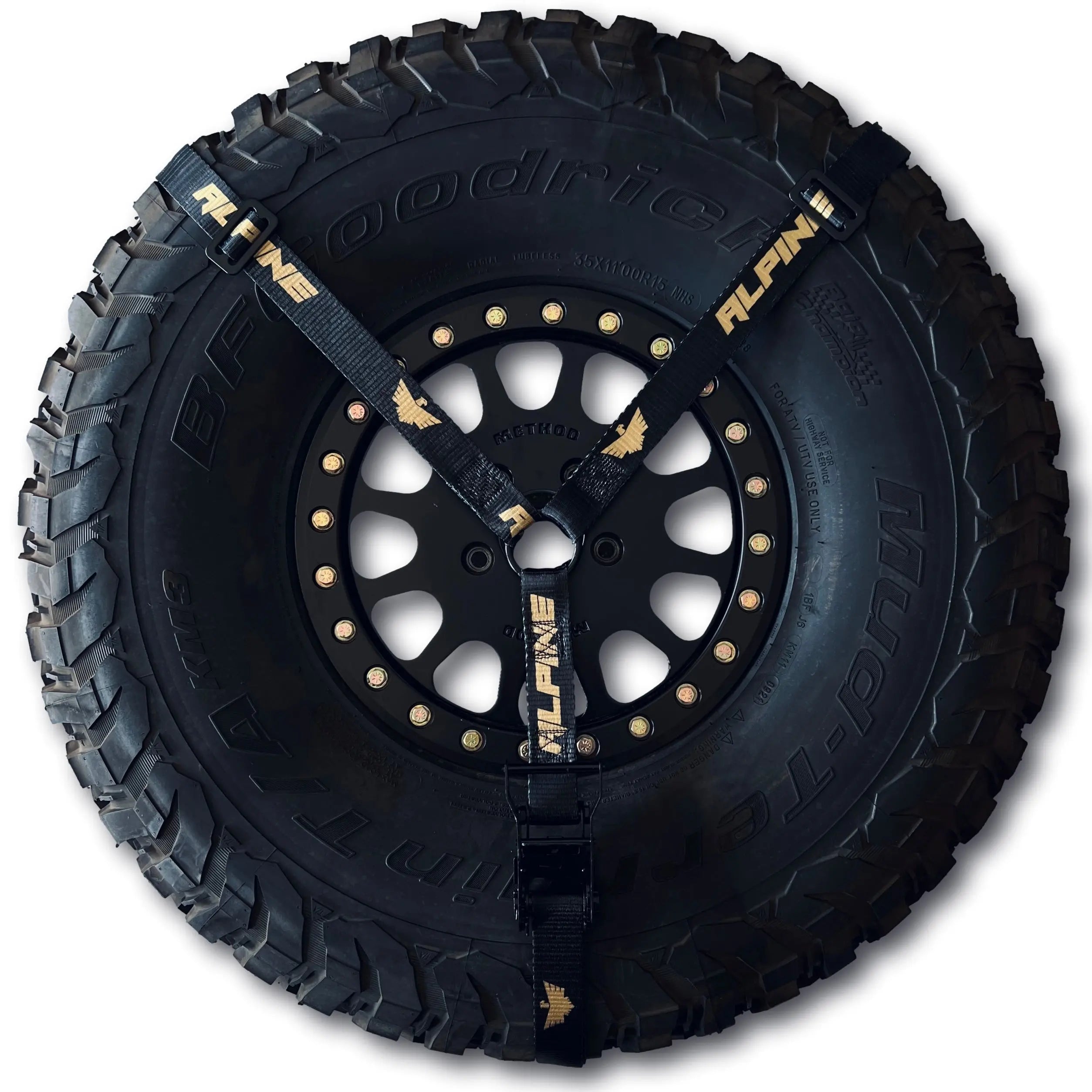 1.5" Y STRAP-GOLD Alpine Offroad