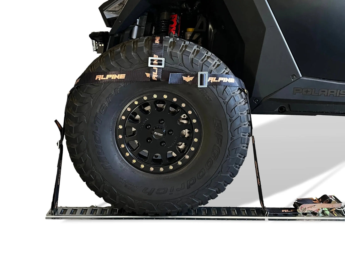 TIRE NETS- GOLD (4 STRAPS) Alpine Offroad
