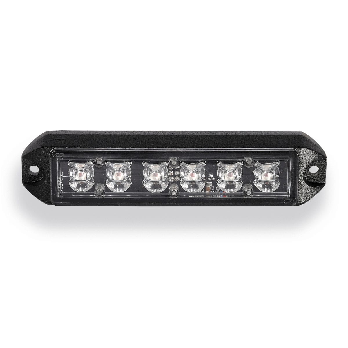 6 LED Emergency Vehicle Grille Warning Light Head