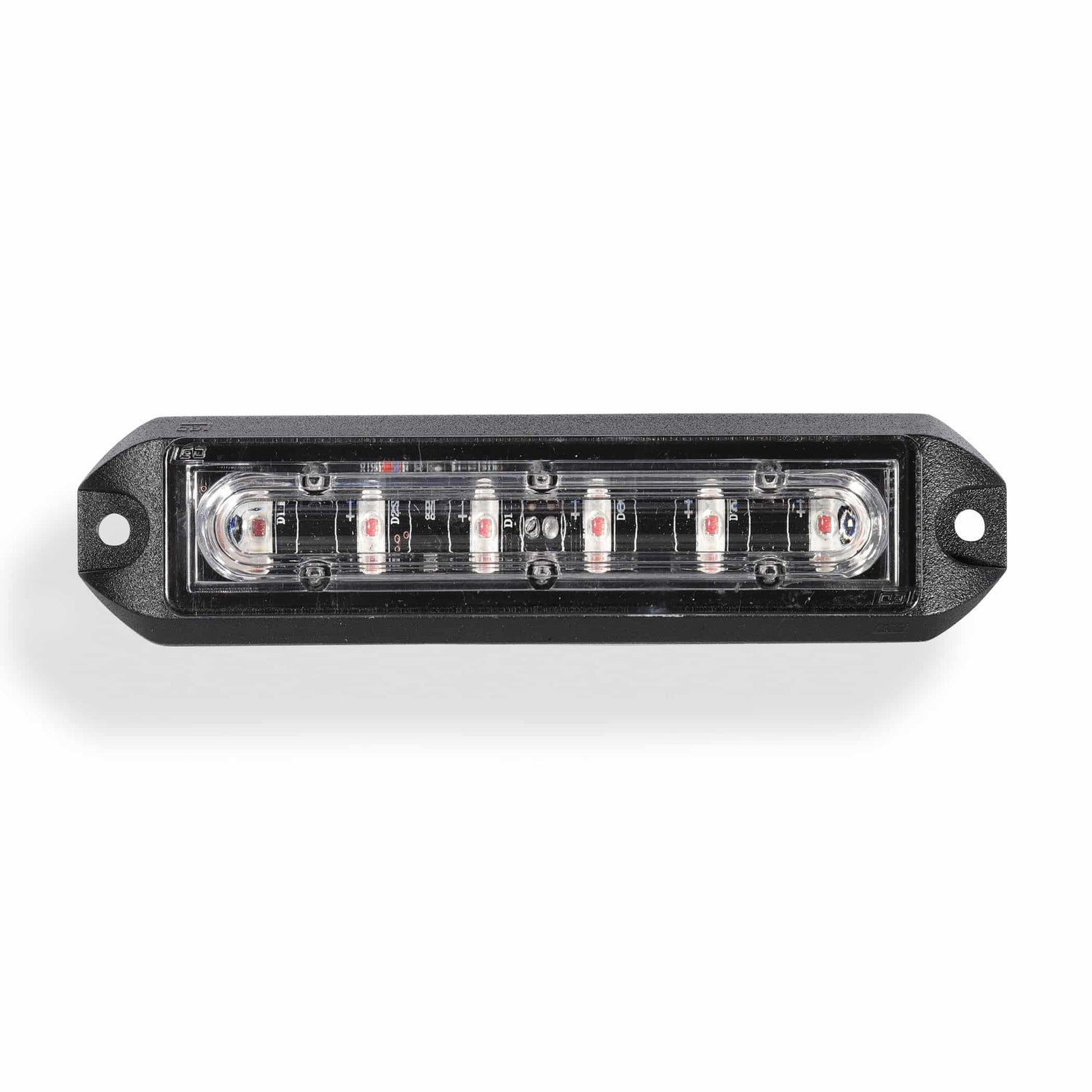 6 LED Emergency Vehicle Grille Warning Light Head