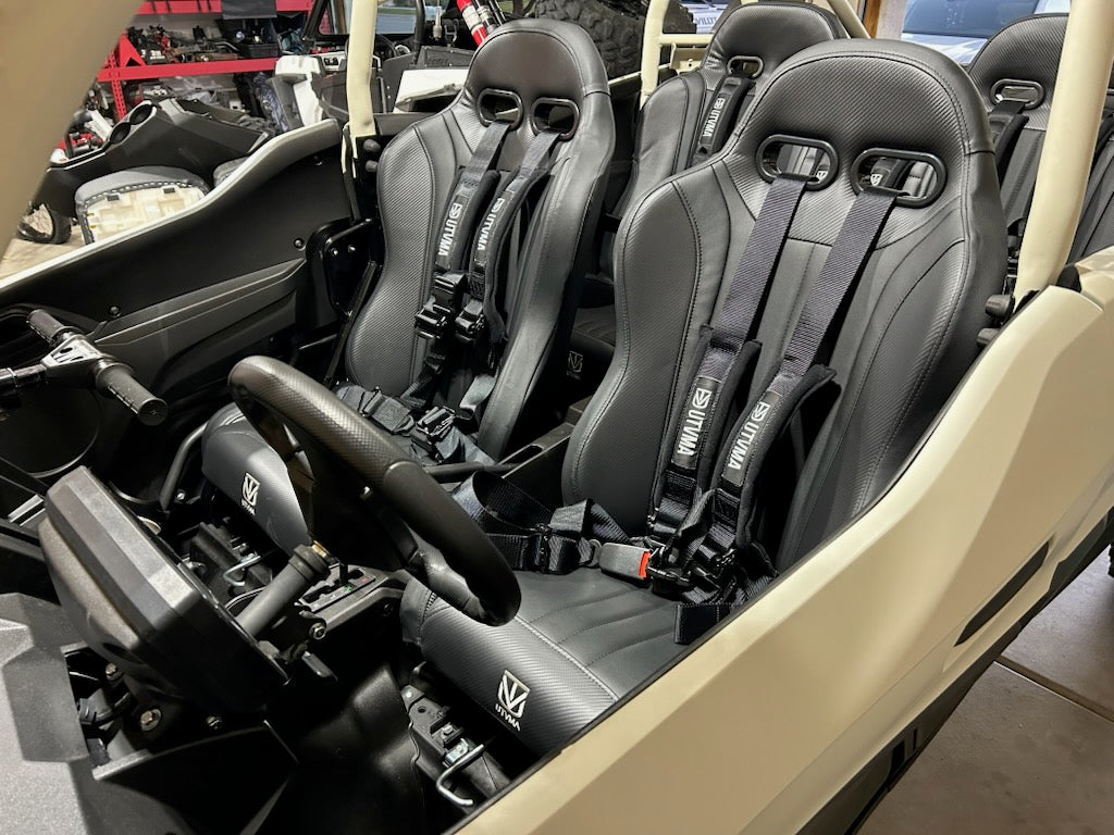 "Weekender" Series Pair of Front Suspension Bucket Seats KRX 2 or 4 Seater (2020-2025)