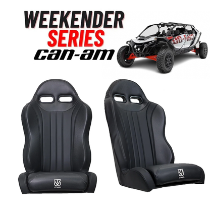 "Weekender" Series Pair of Front Suspension Bucket Seats Maverick R 2 or 4 Seater (2024-2025)