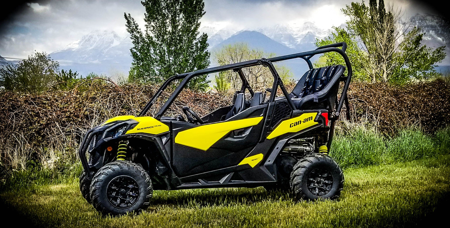 Maverick Trail Backseat and Roll Cage kits (2018+)